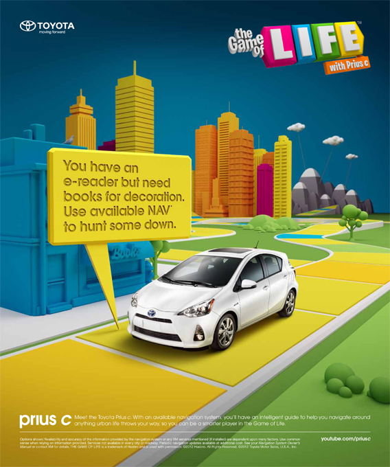 Dealership Integrated Marketing - Toyota Print Ad