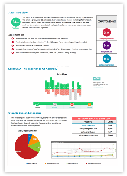 Custom SEO Analysis: Free 7 Page Report