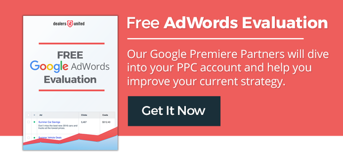 Free Google AdWords Evaluation For Auto Dealers