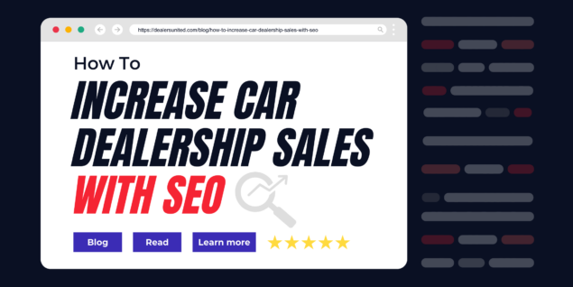 How to Increase Car Dealership Sales With SEO