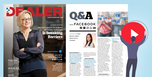 Facebook Spotlights Dealers United Video Strategies In DEALER Magazine